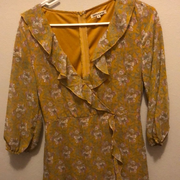 Floral High-low ruffle maxi dress - Picture 3 of 5